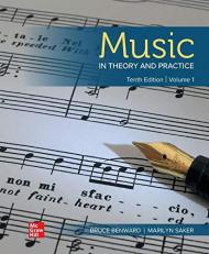 Loose Leaf for Music in Theory and Practice, Volume 1 10th