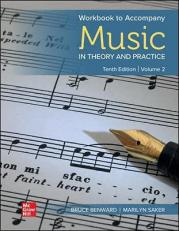 Music in Theory and Practice, Volume 2 - Workbook Only 10th