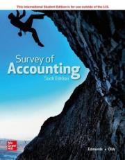 Survey of Accounting 6th