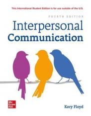 Interpersonal Communication 4th