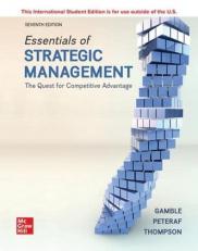 Essentials of Strategic Management: The Quest for Competitive Advantage 7th