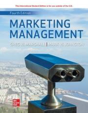 ISE Marketing Management (ISE HED IRWIN MARKETING) 4th