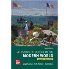 A History of Europe in the Modern World Volume 2 