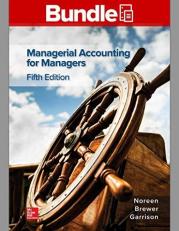 Gen Combo Looseleaf Managerial Accounting for Managers; Connect Access Card 5th
