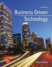 Business Driven Technology 