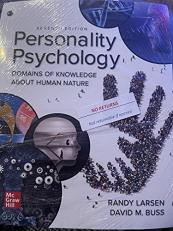Personality Psychology: Domains of Knowledge About Human Nature (Looseleaf) 7th