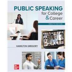 Public Speaking For Coll. And Career 12th