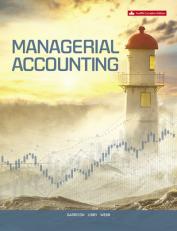Managerial Accounting - Access (Canadian) 12th