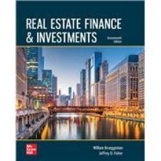 Real Estate Finance And Investments 17th