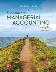 Fundamental Managerial Accounting Concepts 