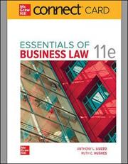 Essentials of Business Law - Connect Access Access Card 11th