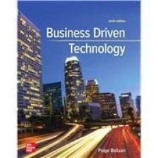 Business Driven Technology 9th