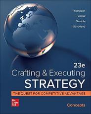 Crafting and Executing Strategy: Concepts 23rd