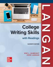 College Writing Skills with Readings 11th