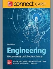 Connect Access Card for Engineering Fundamentals and Problem Solving, 8th Edition