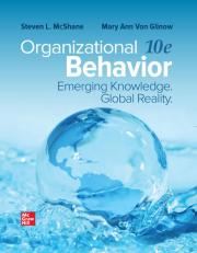 Loose Leaf for Organizational Behavior: Emerging Knowledge. Global Reality 10th