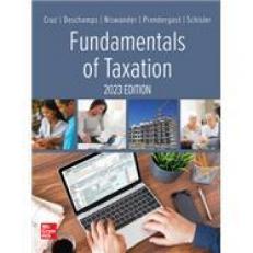 Connect Online Access for Fundamentals of Taxation 2023 Edition 16th