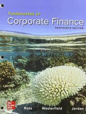 Gen Combo Ll Fundamentals of Corporate Finance; Connect Access Card 13th