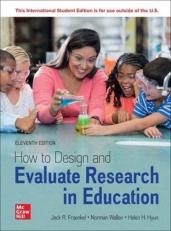 ISE How to Design and Evaluate Research in Education 11th