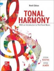 Workbook for Tonal Harmony 9th