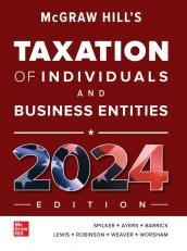 McGraw-Hill's Taxation of Individuals and Business Entities 2024 Edition 15th