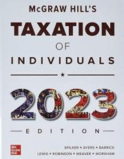 McGraw-Hill's Taxation of Individuals 2023 Edition 14th