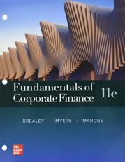 Loose Leaf Fundamentals of Corporate Finance 11th