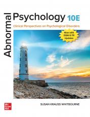 Abnormal Psychology 10th