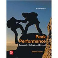 Peak Performance: Success in College and Beyond 12th