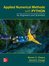 Applied Numerical Methods With Python 22nd
