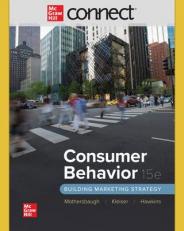 Connect Online Access for Consumer Behavior: Building Marketing Strategy 15th
