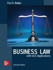Business Law with UCC Applications 16th