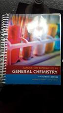 Laboratory Experiments in Genreal Chemistry 15th