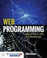 Web Programming with HTML5, CSS, and Javascript with Access 