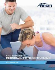 NASM Essentials of Personal Fitness Training 6th