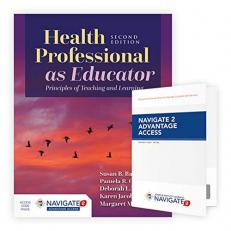 Health Professional As Educator: Principles of Teaching and Learning with Code 2nd