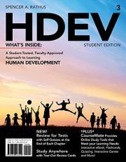 HDEV - Human Development (with CourseMate Printed Access Card) 3rd