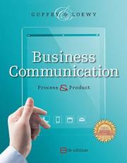Business Communication : Process and Product (with Student Premium Website Printed Access Card) 8th