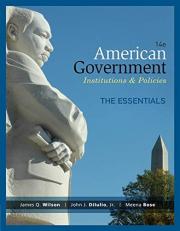 American Government : Institutions and Policies 14th
