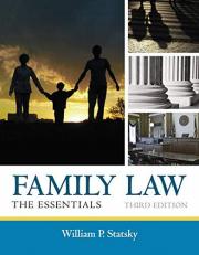 Family Law : The Essentials 3rd