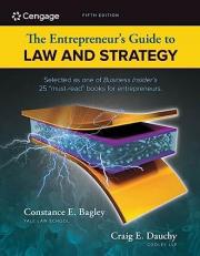 The Entrepreneur's Guide to Law and Strategy 5th