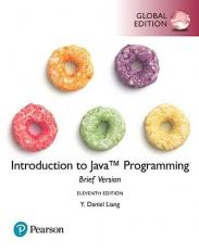 Introduction to Java Programming, Brief Version, Global Edition 11th