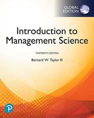 Introduction to Management Science, Global Edition 13th