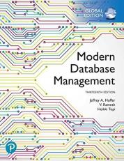 Modern Database Management, Global Edition 13th
