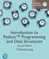 Introduction to Python Programming And Data Structures, Global Edition 1st