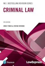 Law Express Revision Guide: Criminal Law 9th