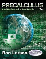 Precalculus : Real Mathematics, Real People 7th