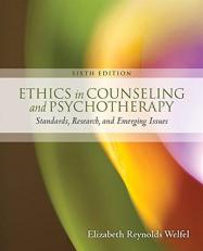Ethics in Counseling and Psychotherapy 6th