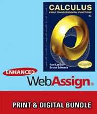 Bundle: Calculus: Early Transcendental Functions, 6th + WebAssign Printed Access Card for Larson/Edwards' Calculus: Early Transcendental Functions, 6th Edition, Multi-Term