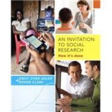 Research Tutor For Adler/clark's An Invitation To Social Research: How I 5th